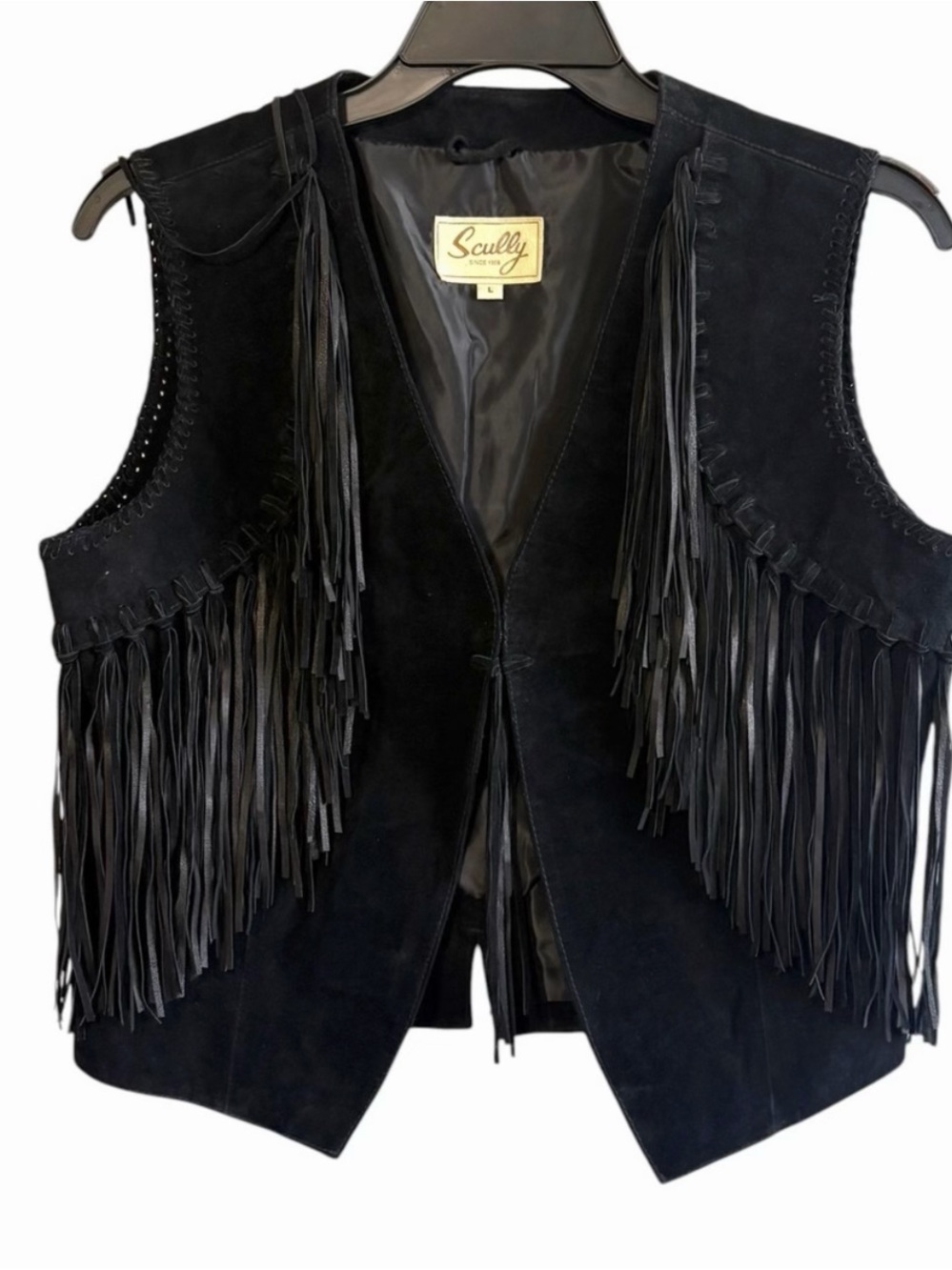Vintage Scully Leather Festival Vest L